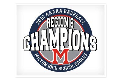 Milton High School Eagles - Region 6 Champs